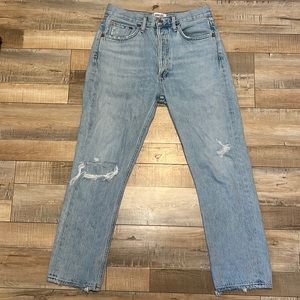 Agolde Riley High Rise Crop